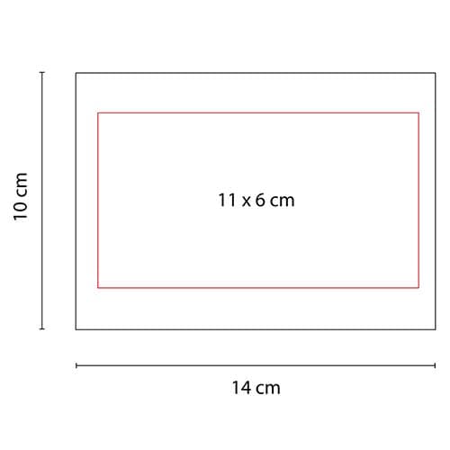 Área de impresión